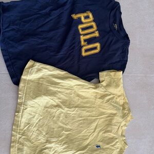 Polo by Ralph Lauren Kids' Navy and Yellow Tees